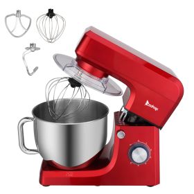 ZOKOP ZK-1511 Chef Machine 7L 660W Mixing Pot With Handle Red Spray Paint  YJ (Color: Red)