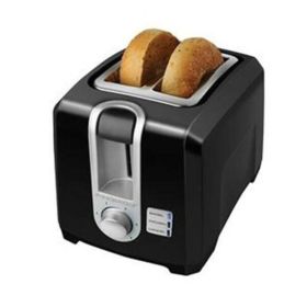 Black &amp; Decker 2-Slice Toaster (Color: Black, Material: Plastic, Country of Manufacture: China)